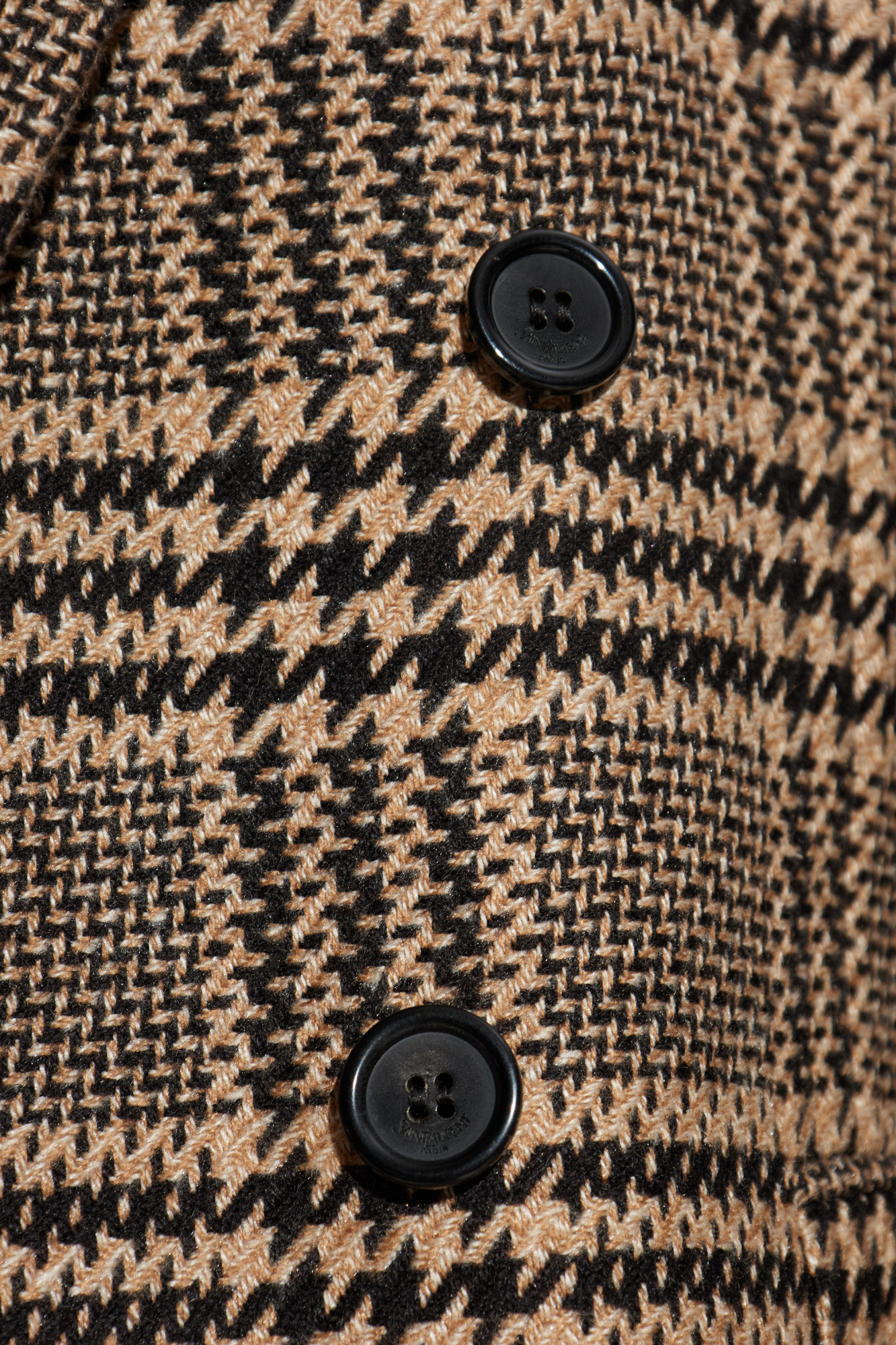 Saint Laurent Double-breasted checked blazer | Women's | Vitkac